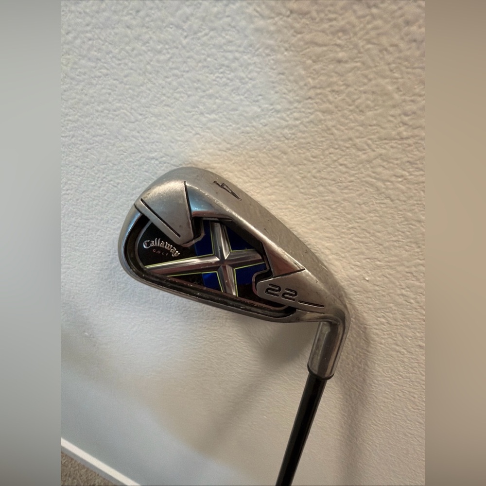 Callaway Golf X-22 Single 4 Iron Graphite Shaft 65g A Flex 38.5” Right-Handed
